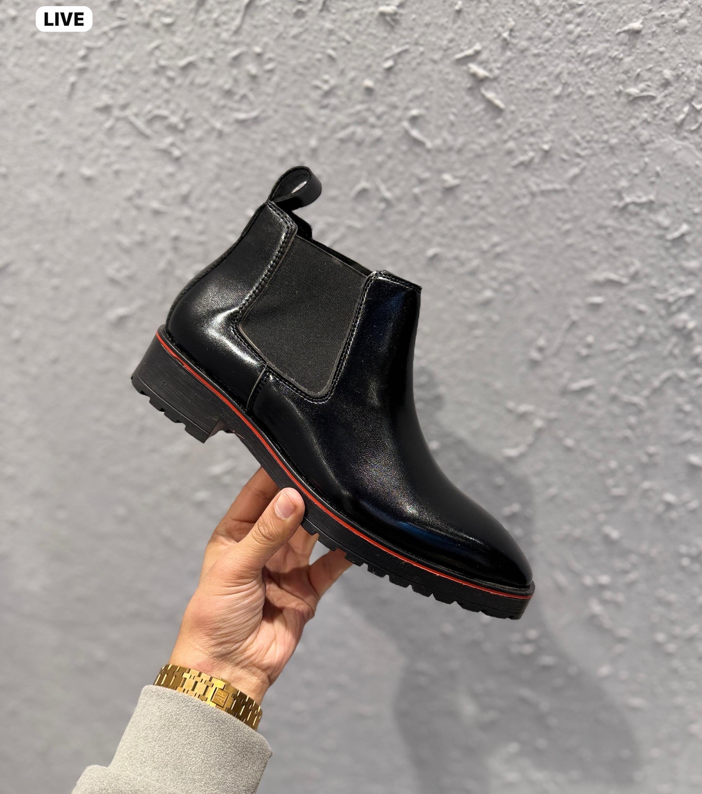 CHRISTIAN LOUBOUTIN CHELSEA BOOTS