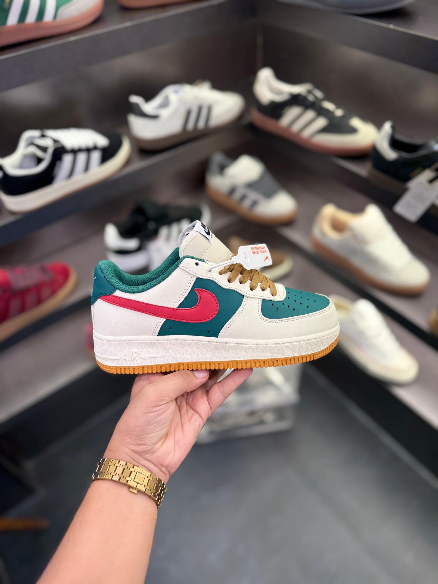 NIKE AIRFORCE GUCCI COLORSWAYS