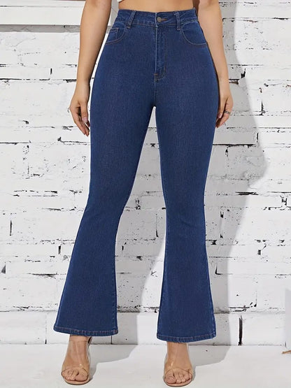 High Waist Bootcut Denim