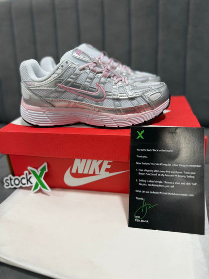 NIKE P-6000 TRAINER METALLIC PINK WITH STOCKX KIT