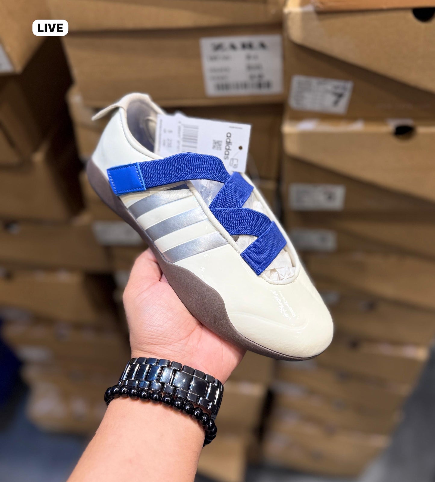 ADIDAS ORIGINALS TAEKWONDO CLOT WHITE BLUE