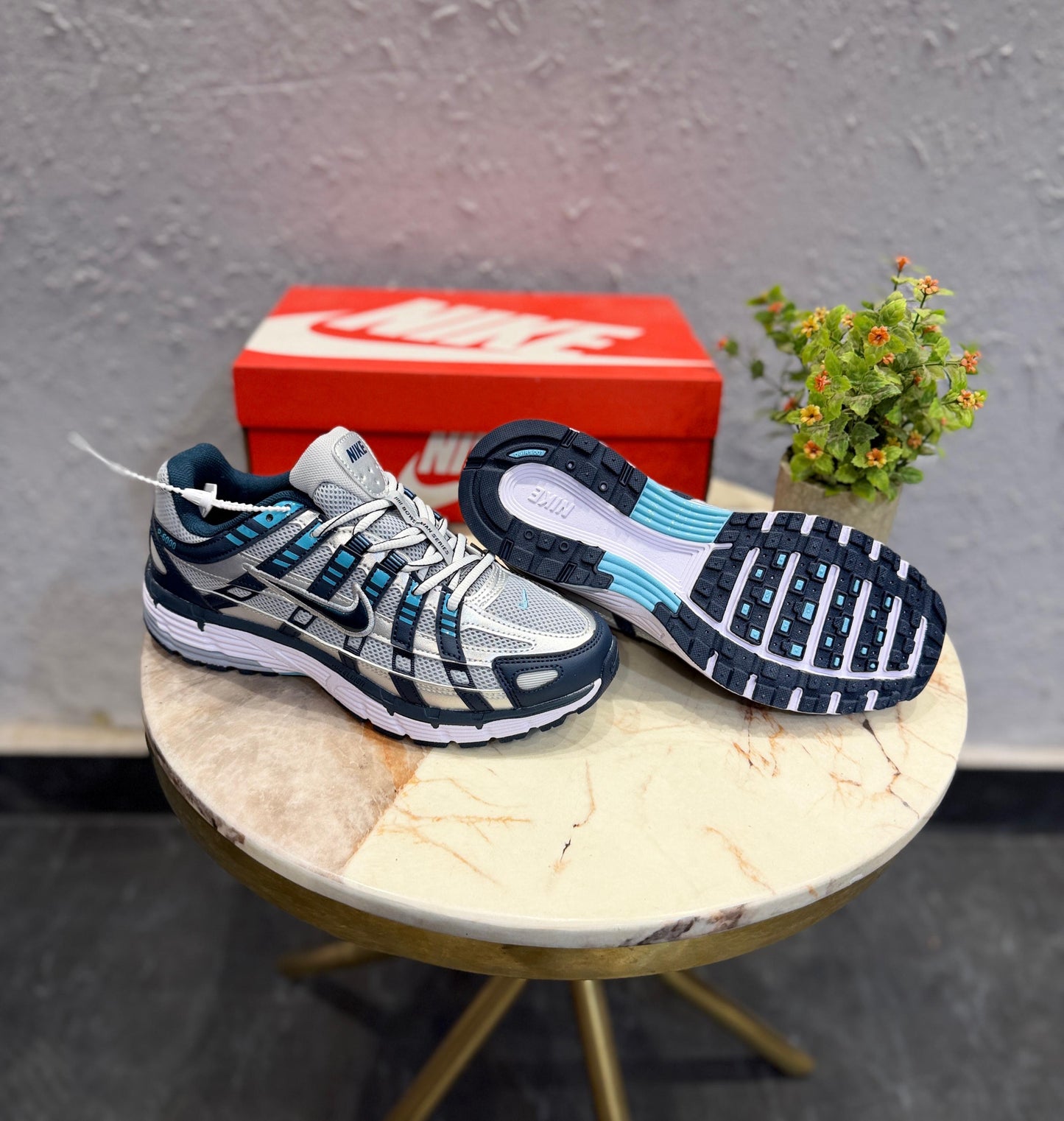 NIKE P-6000 TRAINER ARMY NAVY