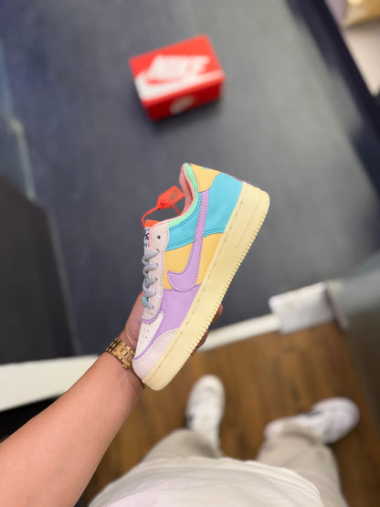 NIKE AIRFORCE SHADOW YELLOW TICK