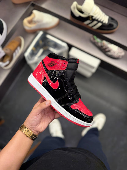 AIR JORDAN 1 HIGH BRED PATENT