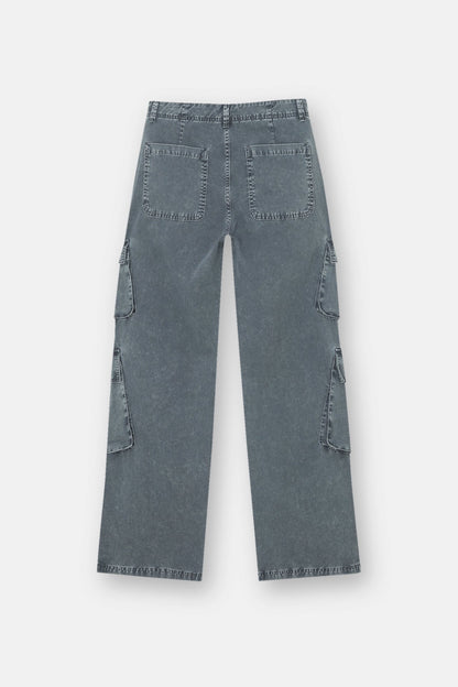 PULL&BEAR Brand*
Multi Pockets Cargo Trousers with Straps