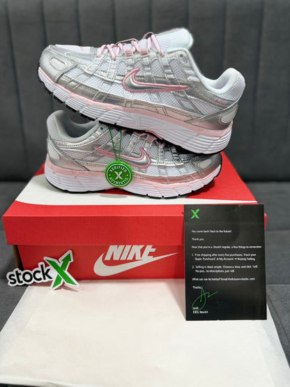 NIKE P-6000 TRAINER METALLIC PINK WITH STOCKX KIT