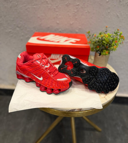 NIKE SHOX TL RED SILVER