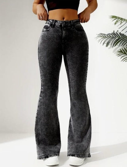 High Waist Bootcut Denims