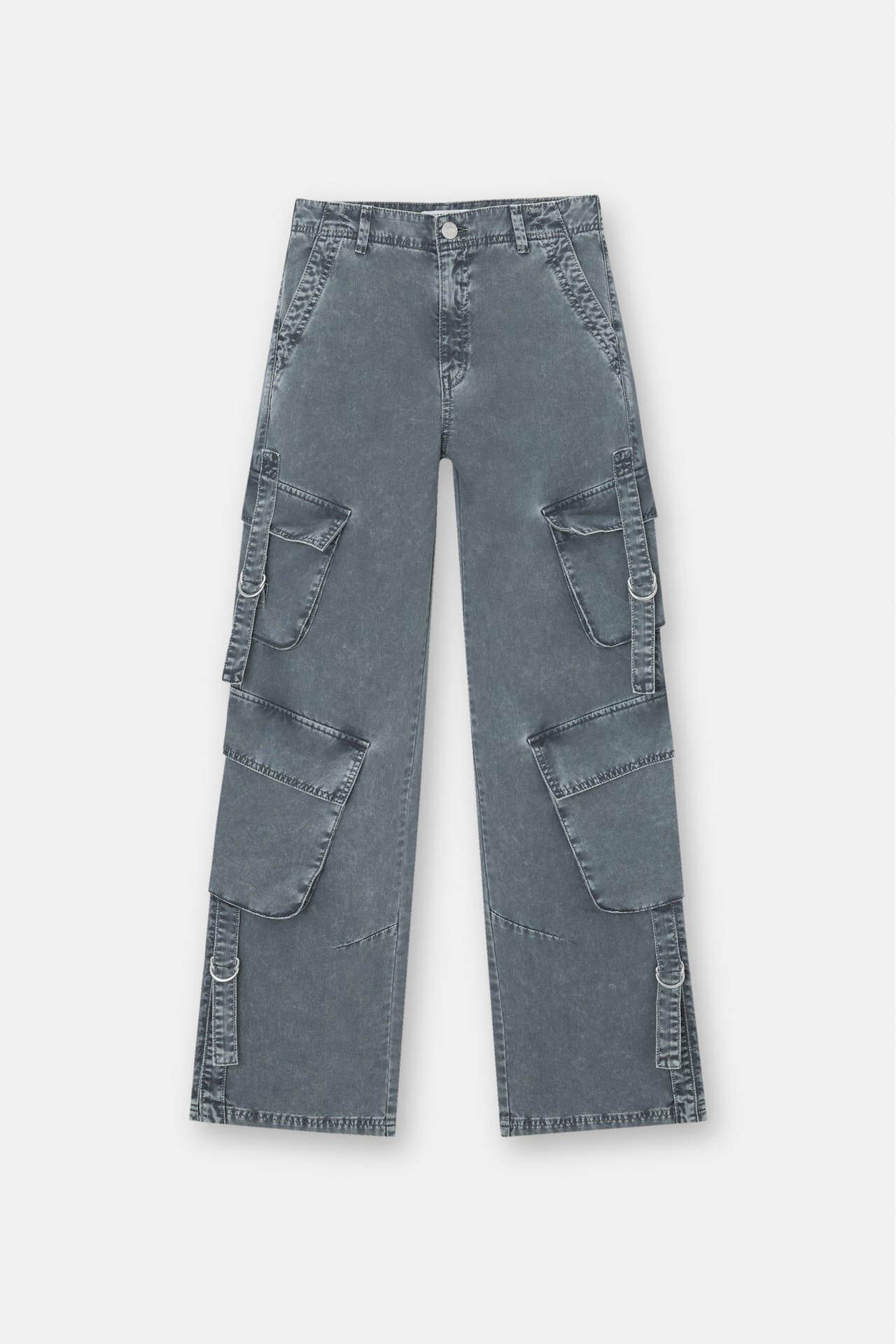 PULL&BEAR Brand*
Multi Pockets Cargo Trousers with Straps