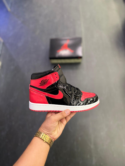 AIR JORDAN 1 HIGH BRED PATENT