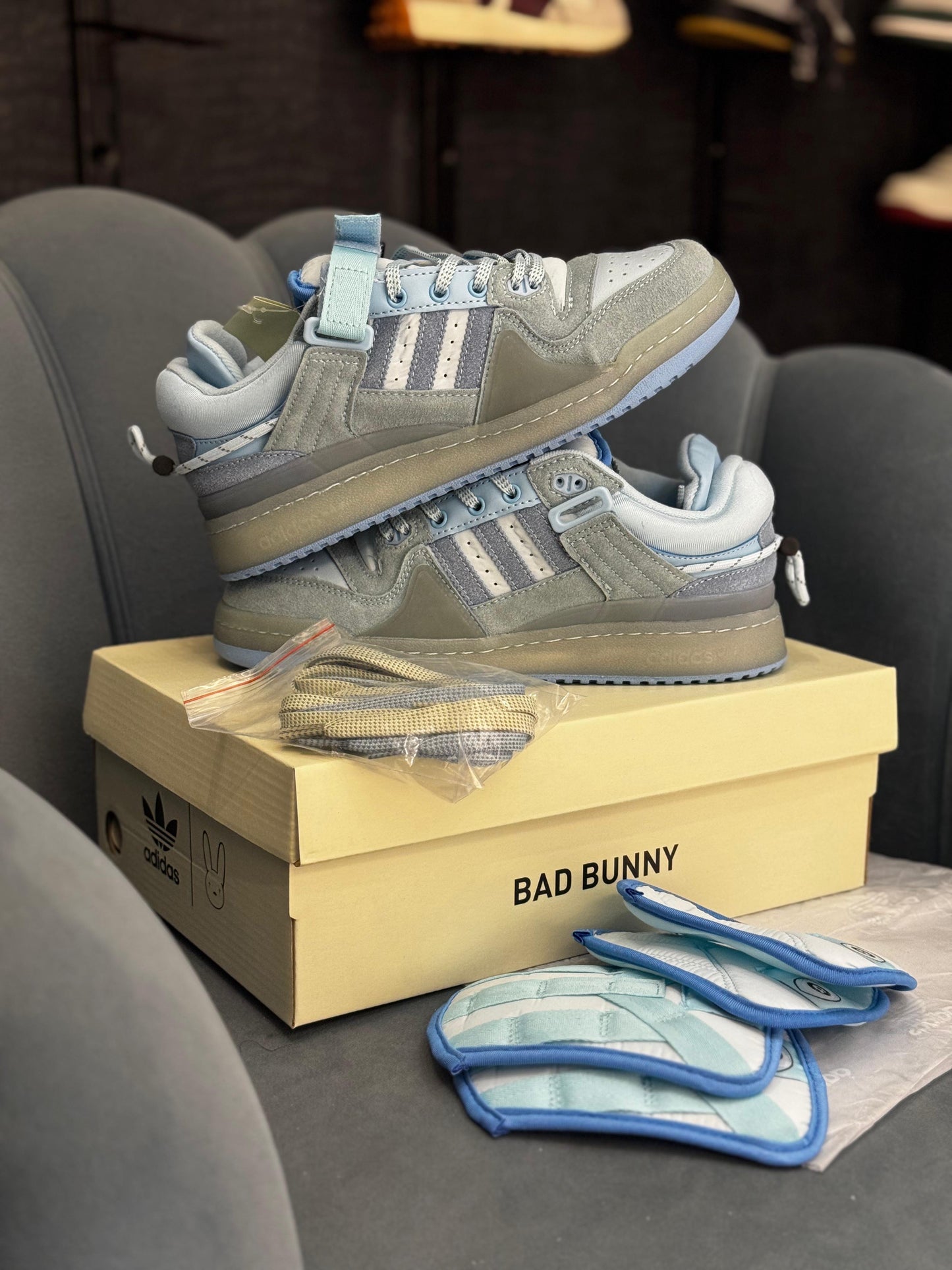 Adidas Bad bunny Blue