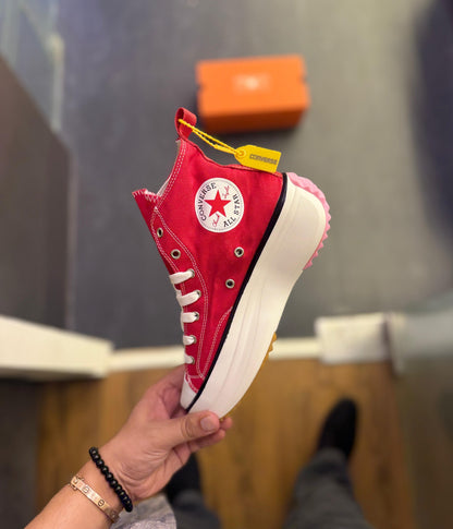 CONVERSE HIKE STAR RED