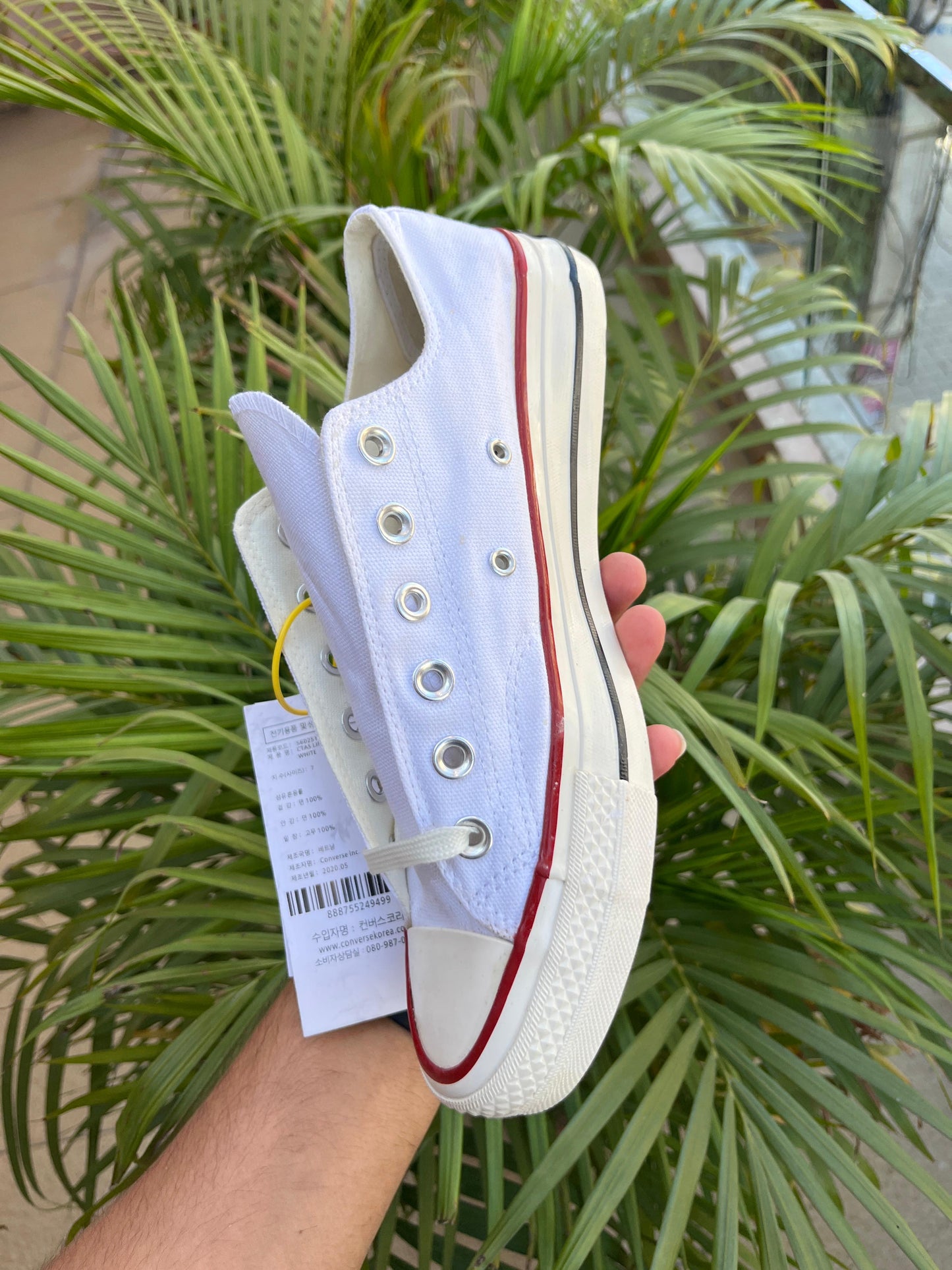 CONVERSE ALL STAR LOW WHITE UA