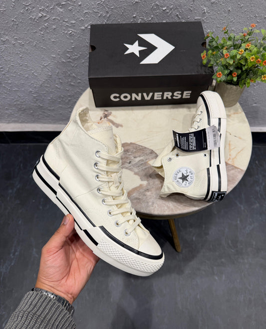 CONVERSE CHUCK MID PLUS WHITE