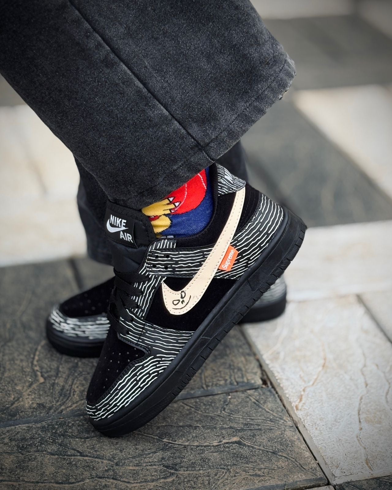 NIKE SB DUNK ZEBRA 7A