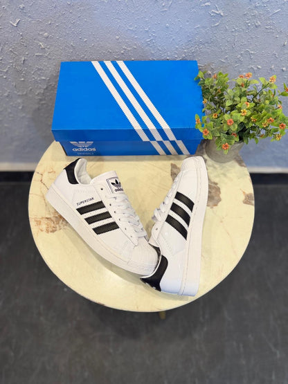 ADIDAS ORIGINAL SUPERSTAR ATMOS BLACK PATENT