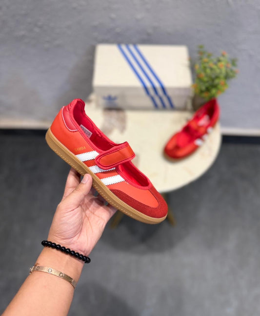 ADIDAS ORIGINALS SAMBA MARY JANE RED COLOR