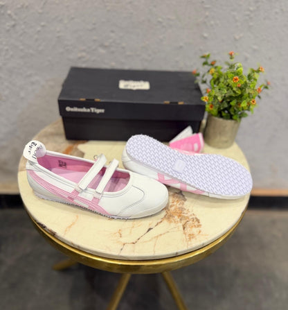 ONITSUKA TIGER MEXICO 66 MARY JANE  WHITE PINK