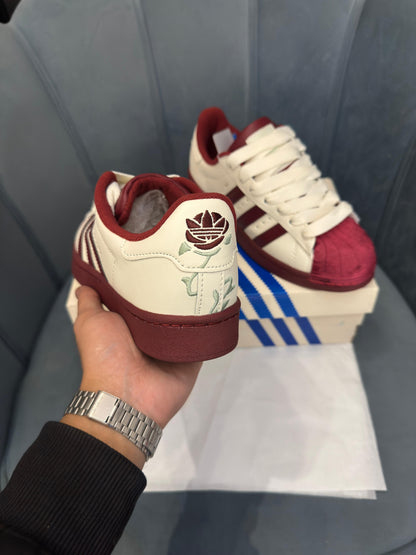 ADIDAS ORIGINALS SUPERSTAR WINE WHITE