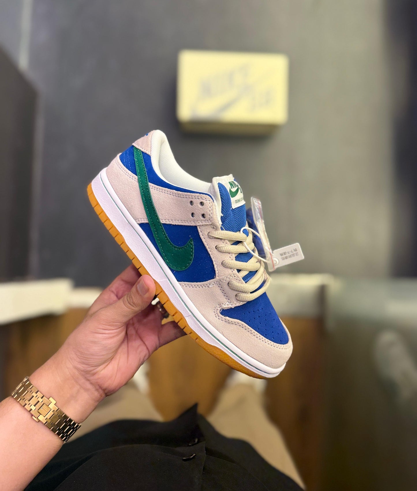 NIKE SB DUNK PHANTOM HYPER ROYAL MALACHITE