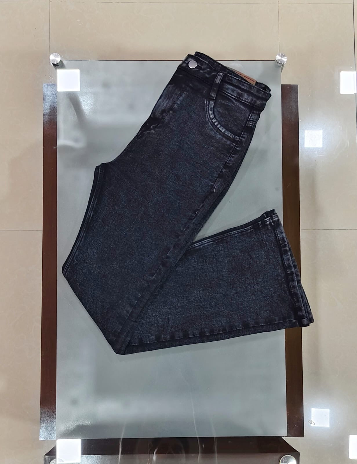 High Waist Bootcut Denims