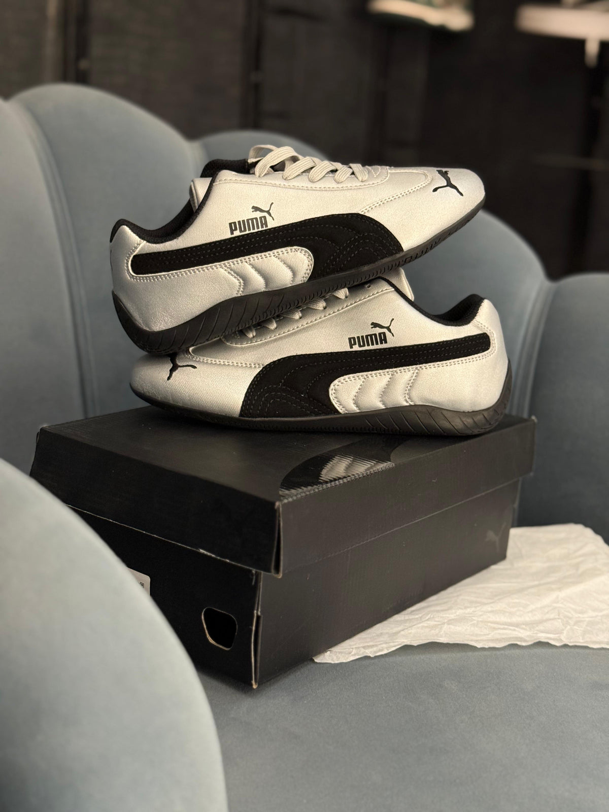 PUMA SPEED CAT BLACK SLIVER