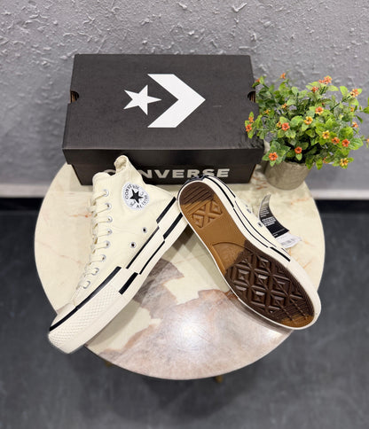 CONVERSE CHUCK MID PLUS WHITE