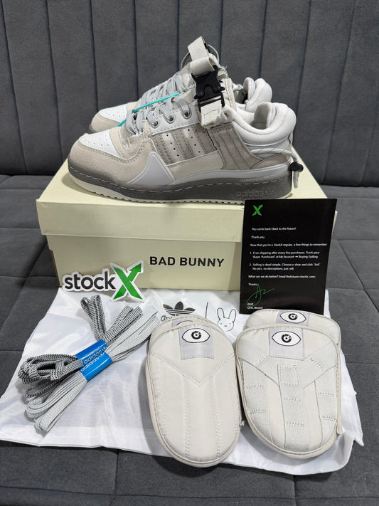 Adidas Bad bunny Grey with stockx kit
