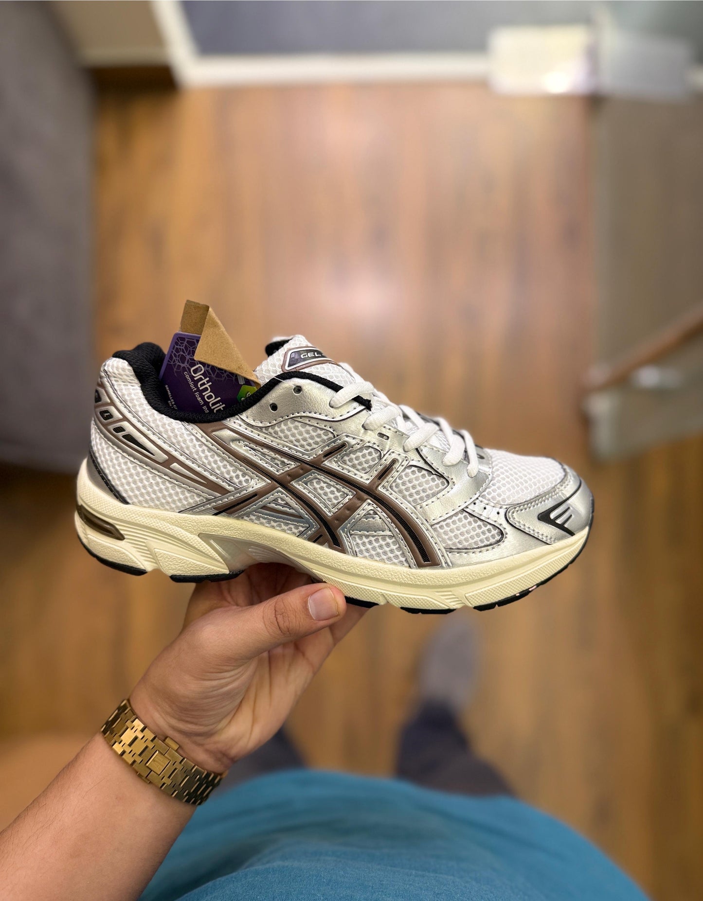 ASICS GEL GT-1130 SILVER BROWN