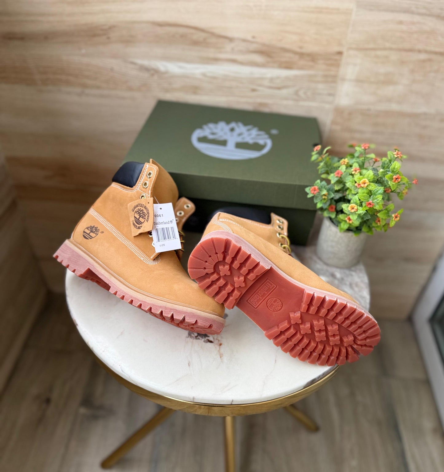 TIMBERLAND BOOTS TAN