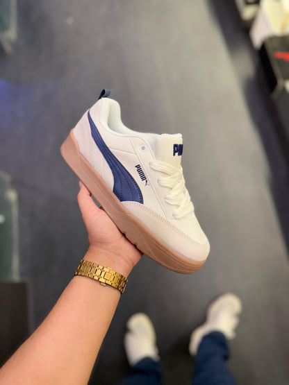 PUMA LIFESTYLE PARK WHITE NAVY