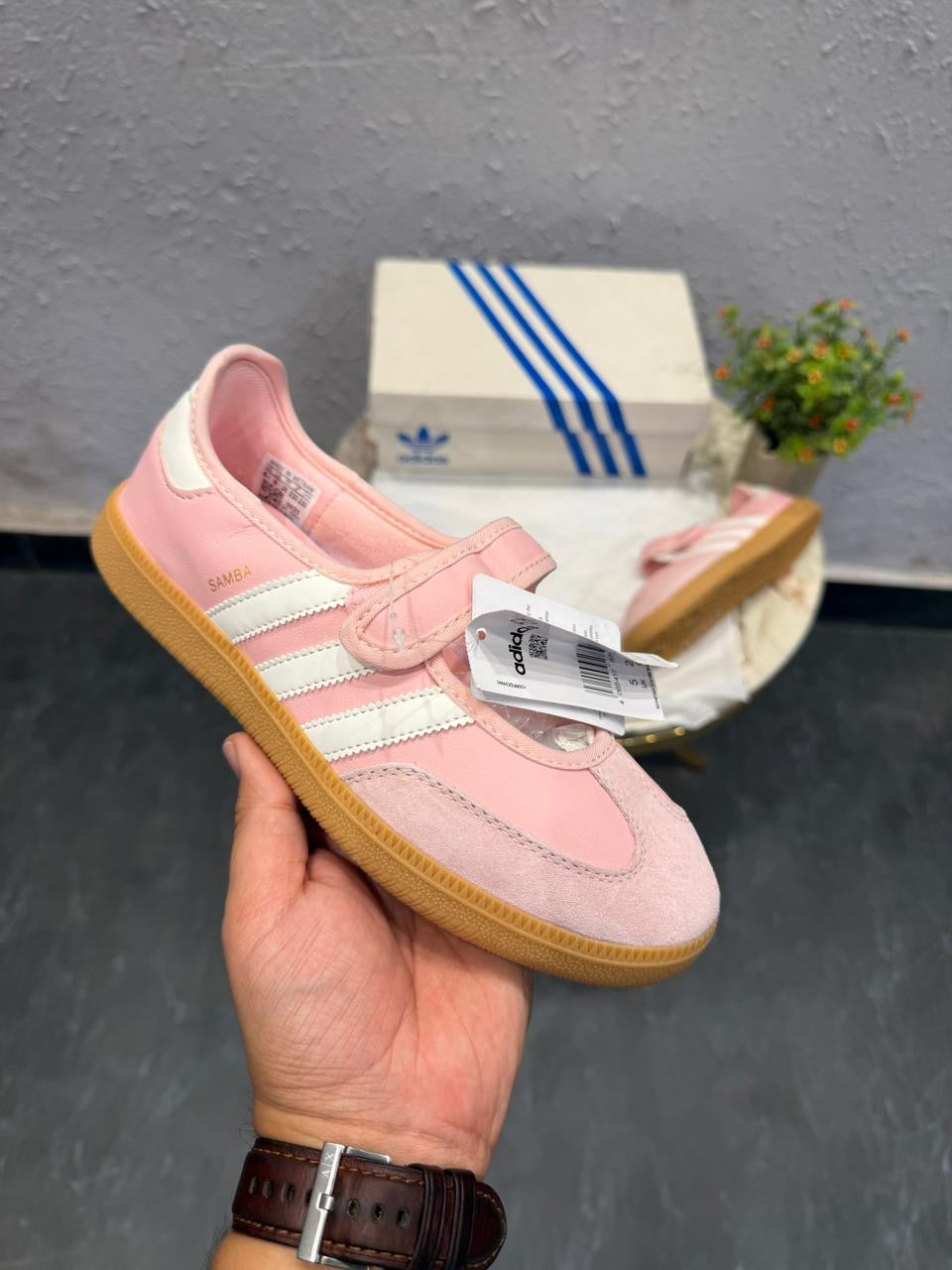 ADIDAS ORIGINALS SAMBA JANE PINK