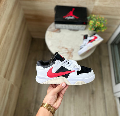 AIR JORDAN TRAVIS SCOTT CUT THE CHECK UNIVERSITY RED