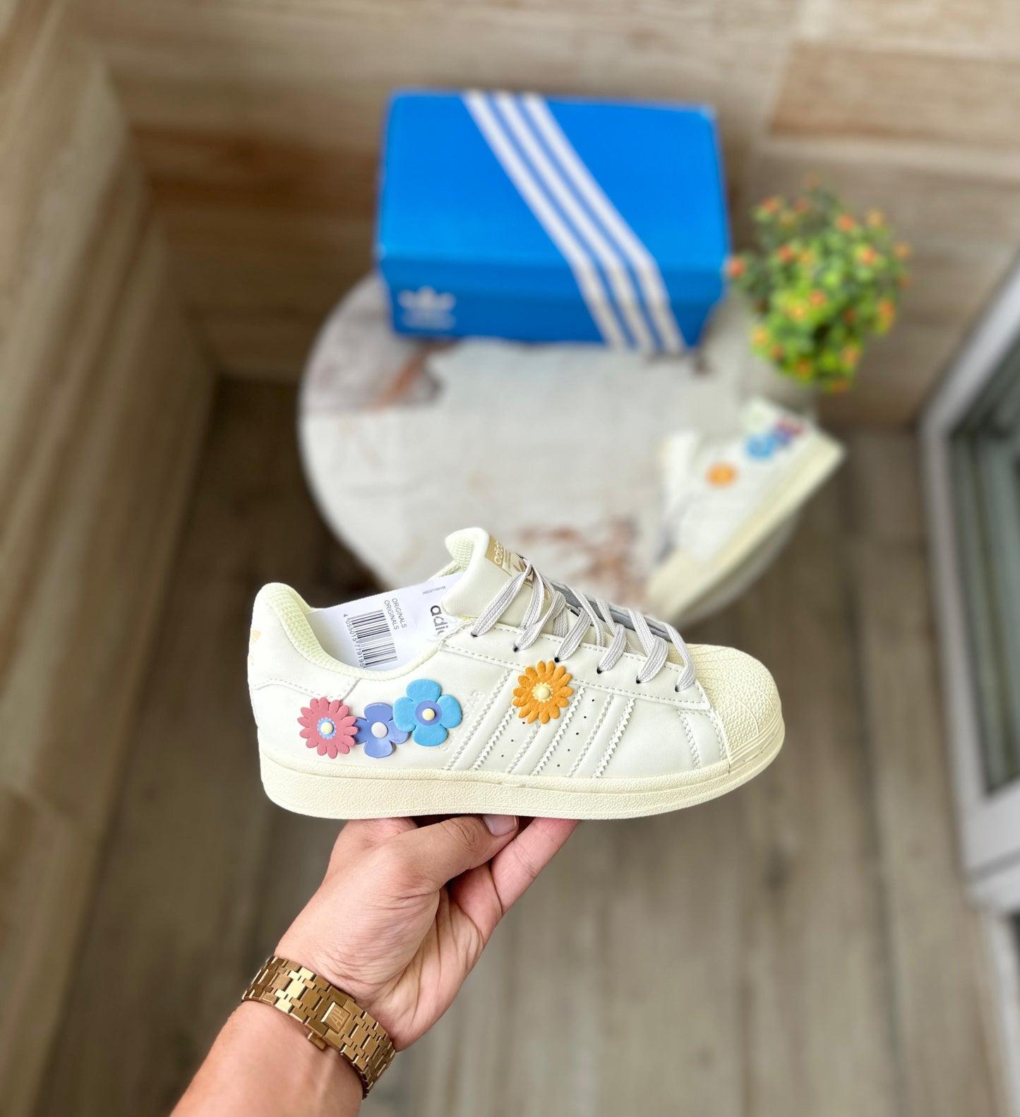 ADIDAS SUPERSTAR FLORAL