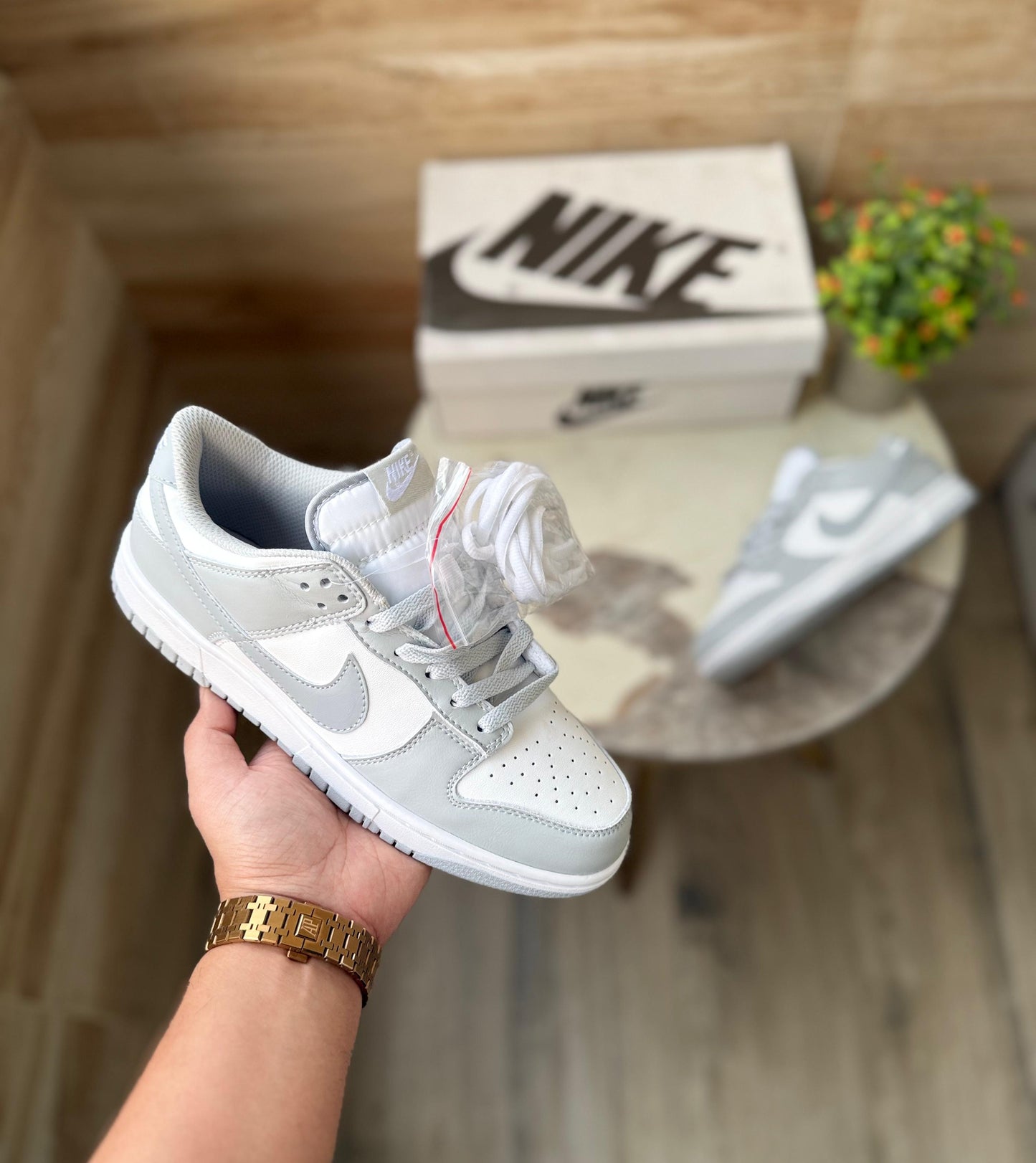 NIKE SB LOW DUNK GREY