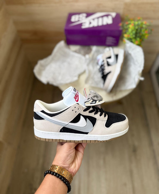 NIKE SB DUNK 85 DOUBLE SWOOSH GREY BLACK