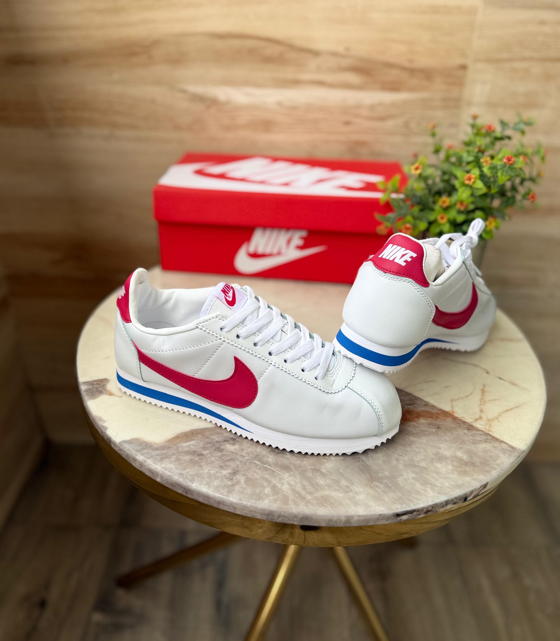 NIKE CORTEZ RED BLUE