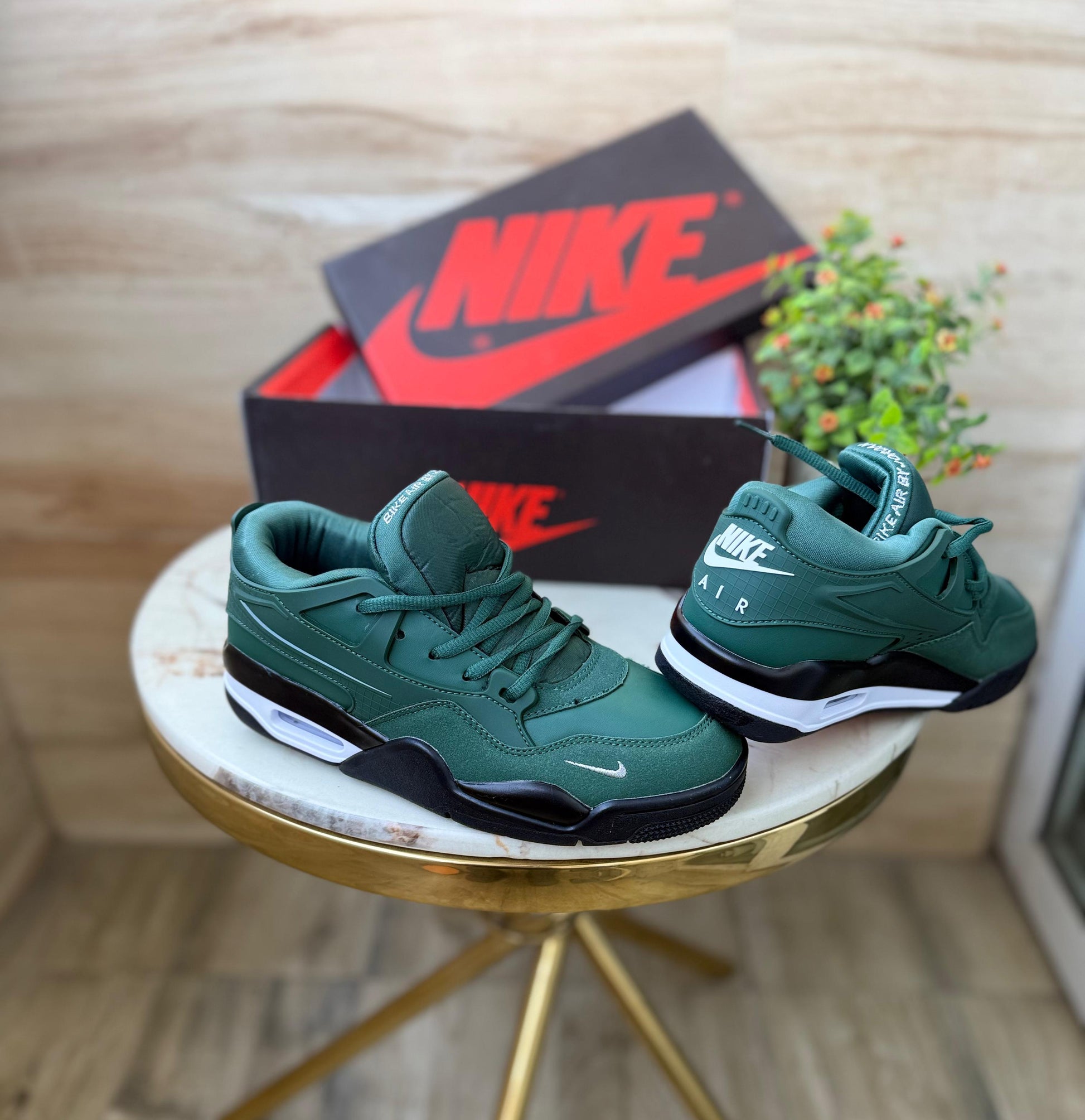AIR JORDANS 4 RM NIGEL PRO GREEN EDTN