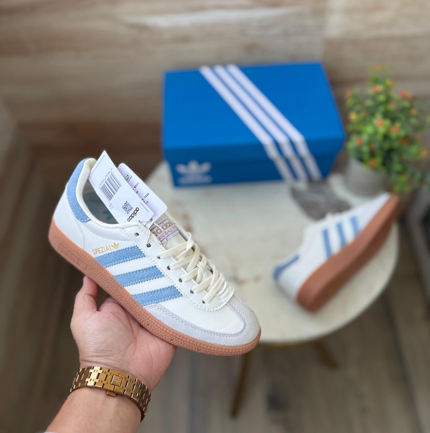 ADIDAS ORIGINALS HANDBALL SPEZIAL ALLUMINIUM