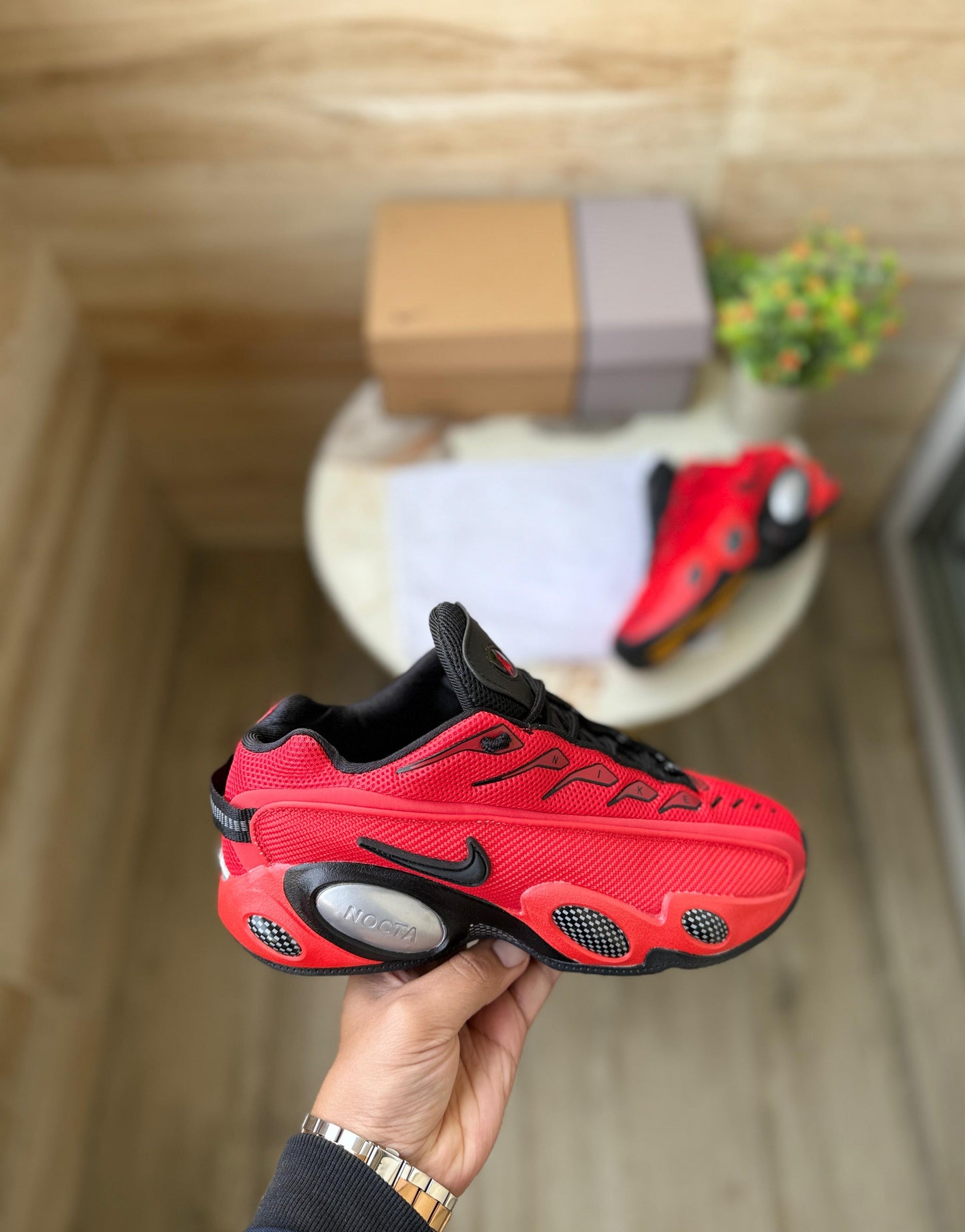 NIKE NOCTA GLIDE RED