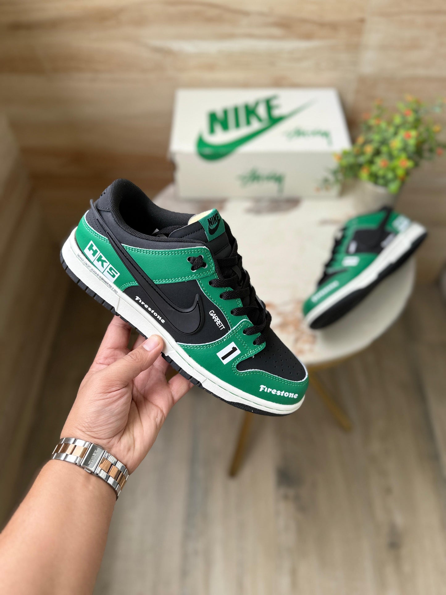 NIKE SB DUNK AMBUSH CUSTOM 2025  HKS