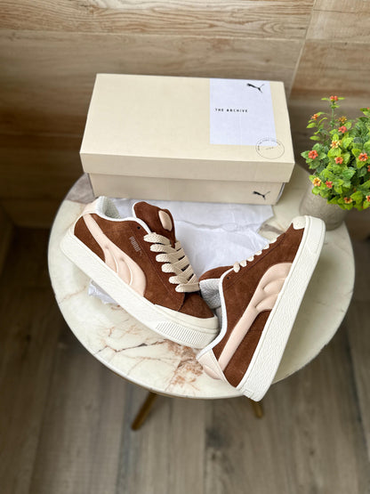PUMA XL SUEDE CRUSH BROWN WHITE