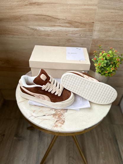 PUMA XL SUEDE CRUSH BROWN WHITE