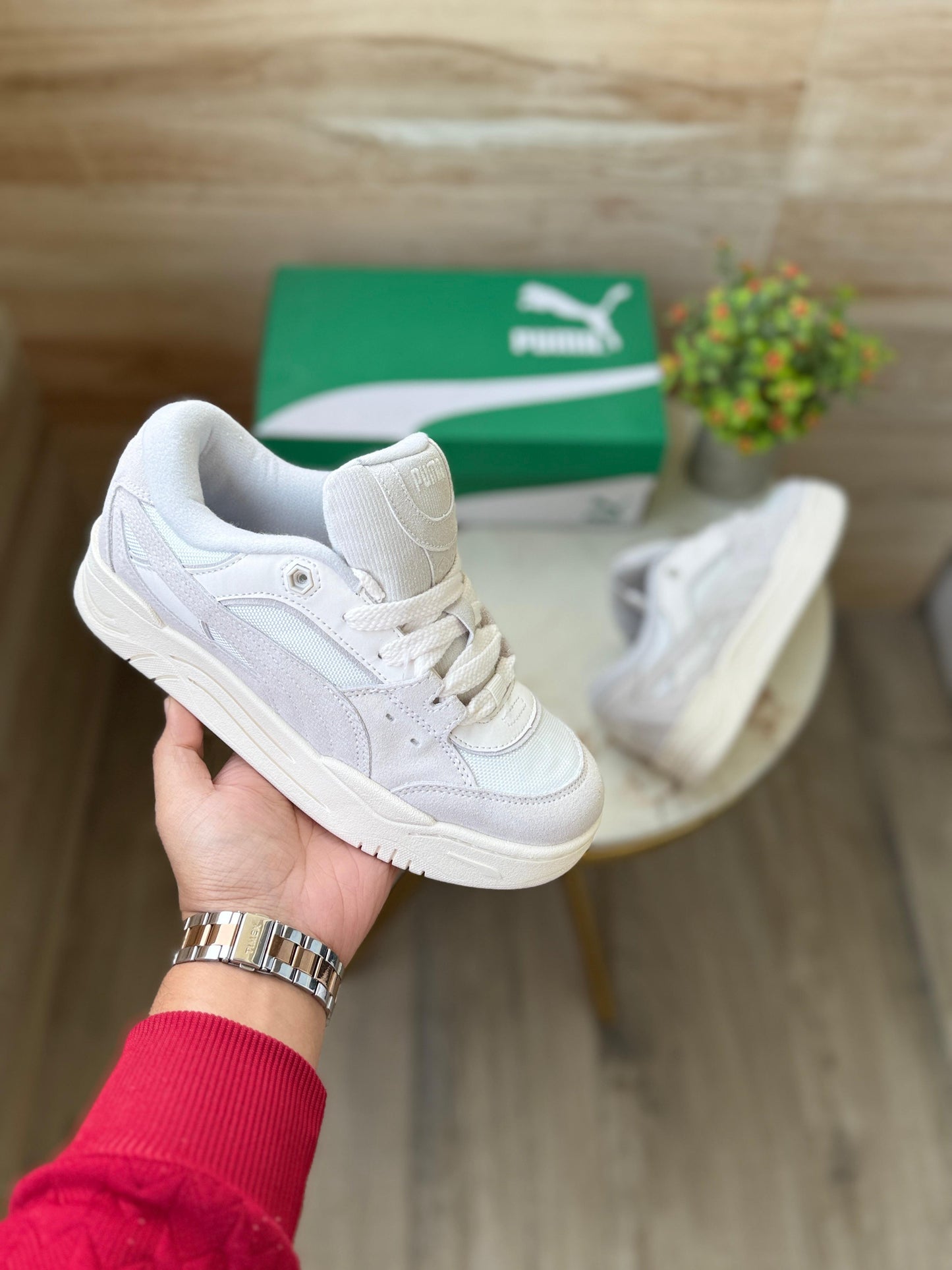 PUMA SUEDE 180 CREAM WHITE