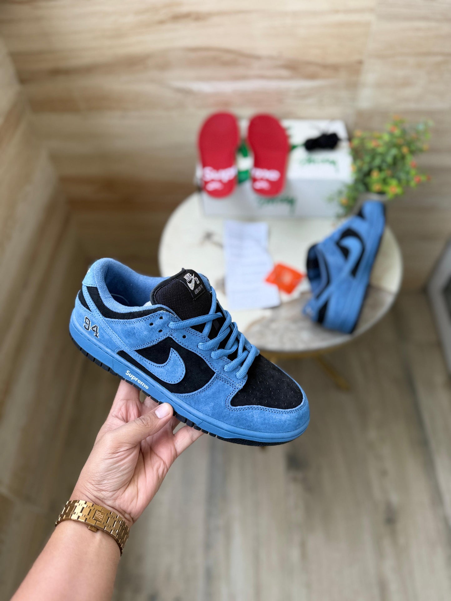 NIKE SB DUNK SUPREME 94 OCEAN FOG