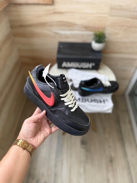 NIKE AIRFORCE AMBUSH BLACK MULTI