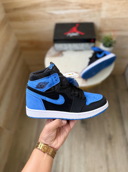AIR JORDANS RETRO 1 HIGH ROYAL REIMAGINED