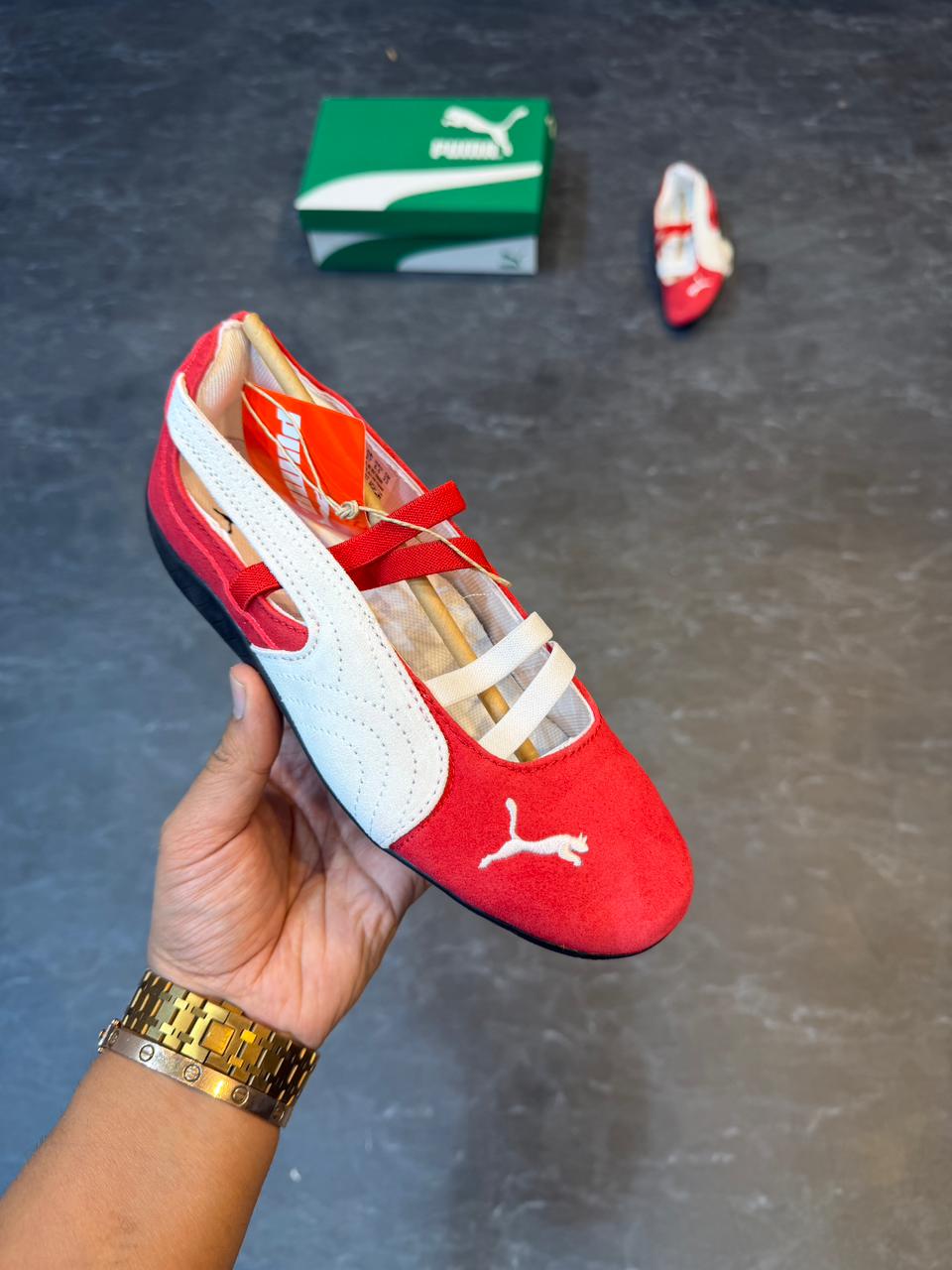 PUMA SPEED CAT BALLET RED