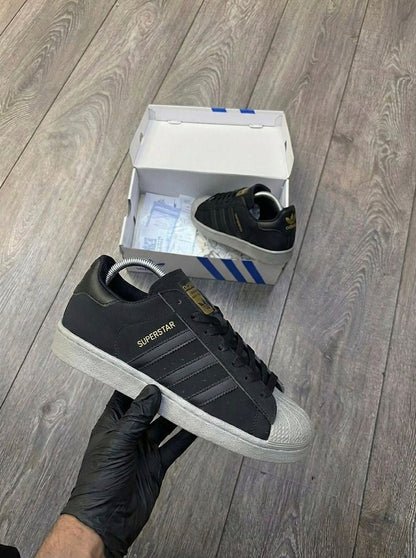 Adidas Superstar Black Grey