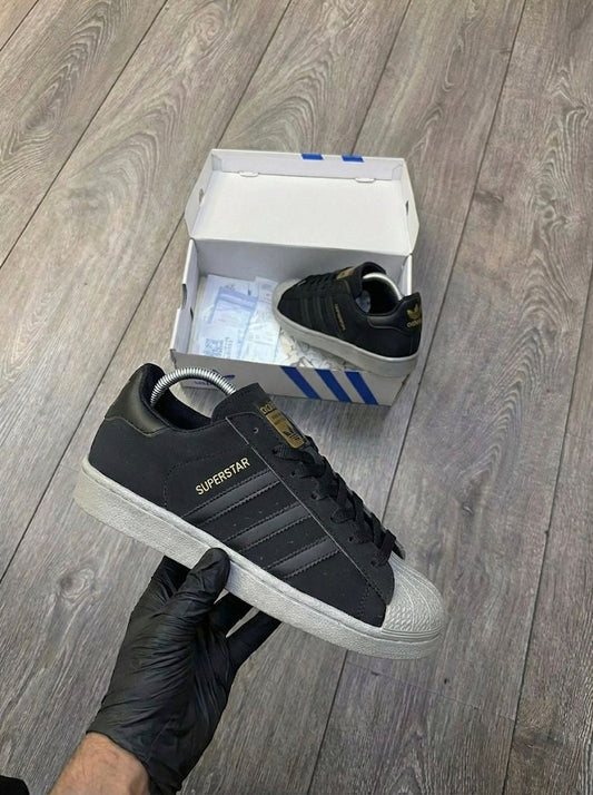 Adidas Superstar Black Grey